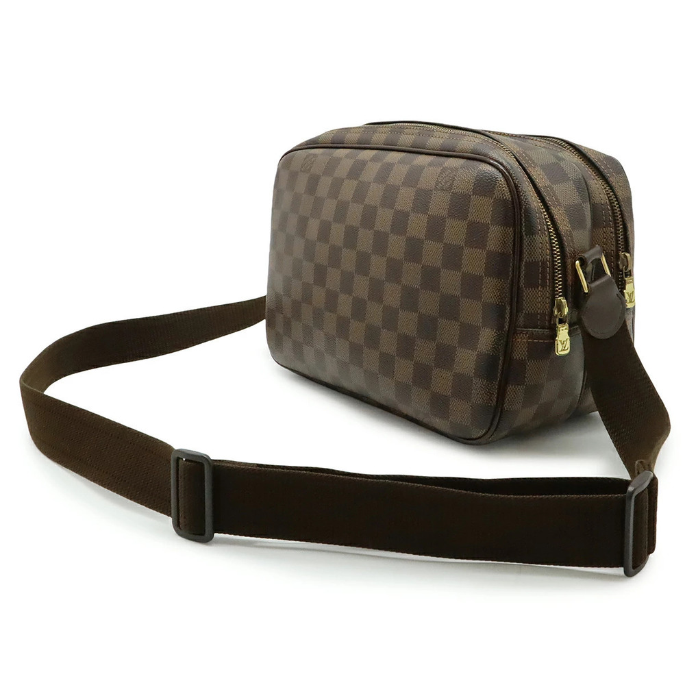 Louis Vuitton Crossbody Damier Bag Reporter Shoulder Brown